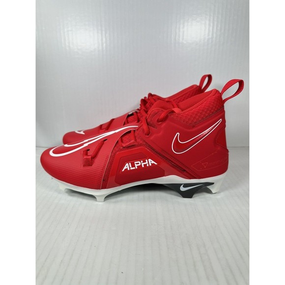 Nike Alpha Menace Pro 3 Football Cleats University Red Mens Size 11.5 CT6649-616 main image 8